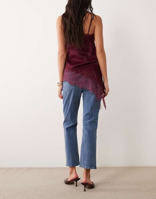 Good American good legs straight leg jeans in light blue wash, 2 of 5