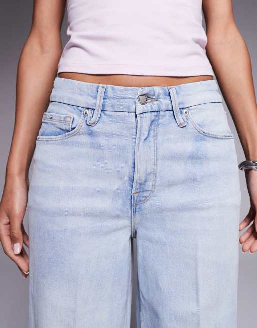 Good American good skate jean in blue