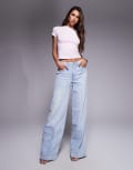 [Good American] Good American good skate jeans in blue 22 Indigo 634