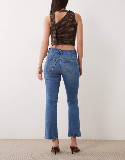 Good American – Good Standard – Blå, figurnära och utsvängda jeans, 3 av 5