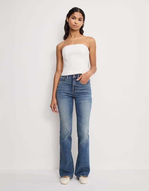 Good American good standard bootcut jeans in indigo, 4 of 5
