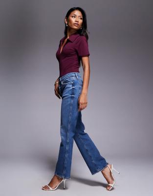 Good American Good Standard Kick Flare Jeans In Blue