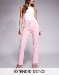 [Good American] Good American good standard kick flare jeans in flamingo-Pink 20 Flamingo 003