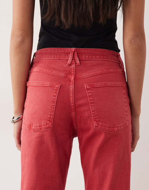 Good American - Icon - Jean longueur cheville - Rouge cerise, 5 de 5