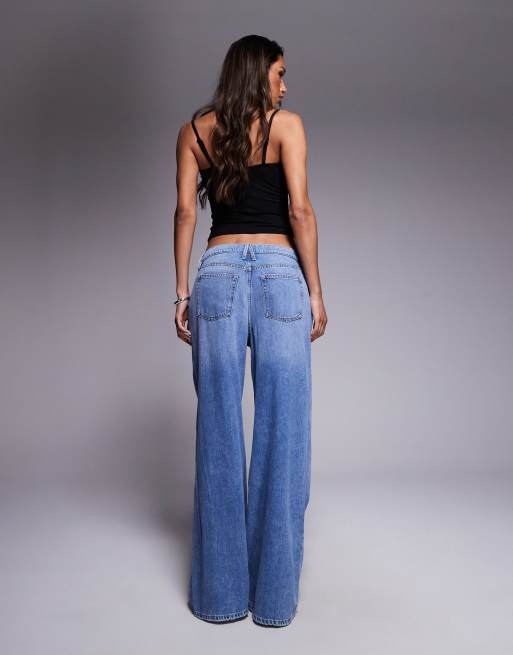 Good American - Indigoblå lette standard-jeans, 5 af 5