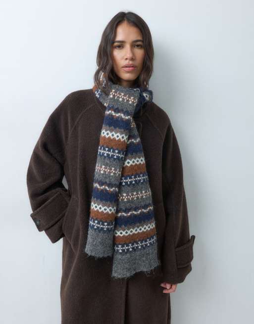 Good American knit set in gray Fairisle, 2 of 4