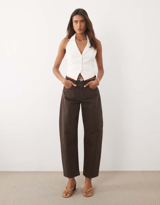 Good American - Luxe - Lys cremehvid habitvest med halterneck, 2 af 4