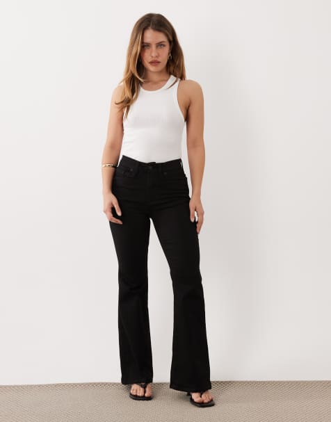 Good American Petite - Good - Jeans a zampa neri - view 1