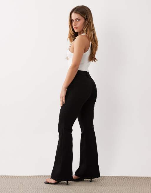 Good American Petite - Good - Jeans a zampa neri, 2 di 5
