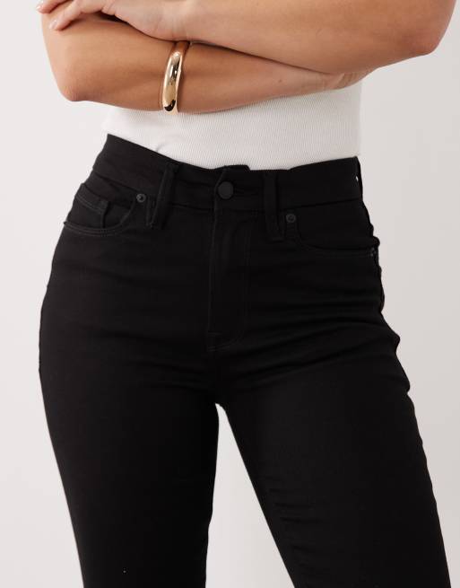 Good American Petite - Good - Jeans a zampa neri, 4 di 5