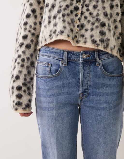 Good American raka jeans med ankellängd i vintage blå tvätt, 5 av 5