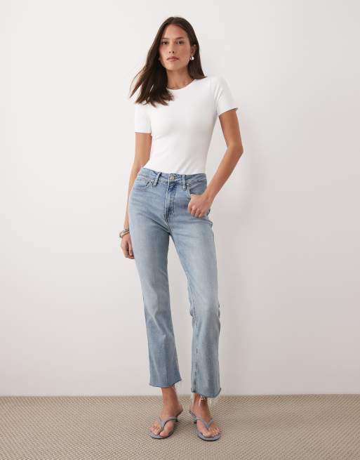 Good American sculpting tee bodysuit in white, 2 of 4