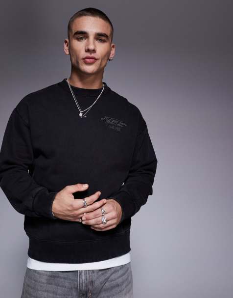 Good For Nothing - Atelier - Sweatshirt met merknaam in zwart - view 1