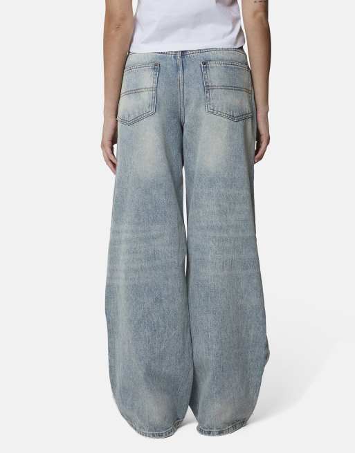 Good For Nothing Baggy fit ripped denim jean in blue, 2 of 4