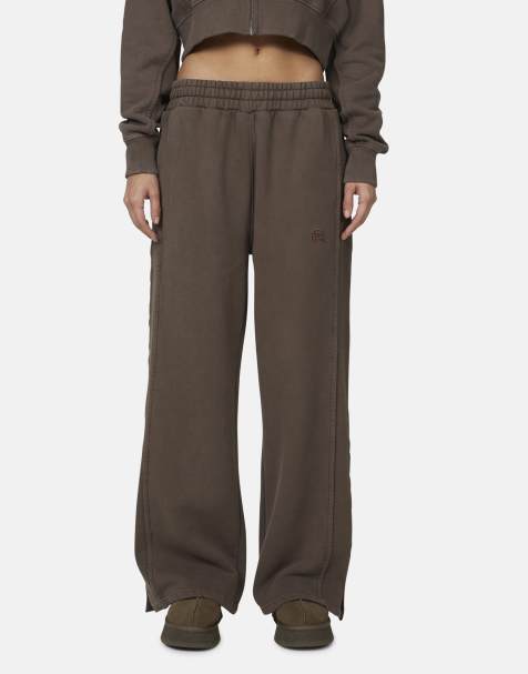 Good For Nothing Baggy split hem jogger in brown - view 1