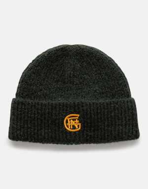 Good For Nothing Beanie hat in dark green
