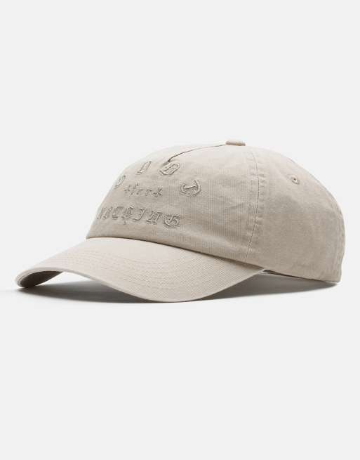 Good For Nothing Cali washed cap in light sand