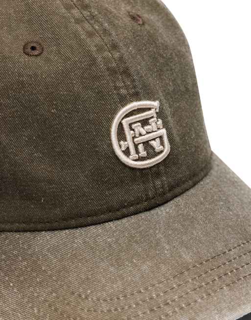 Good For Nothing - Cappellino in cotone color fulvo slavato con monogramma, 3 di 3