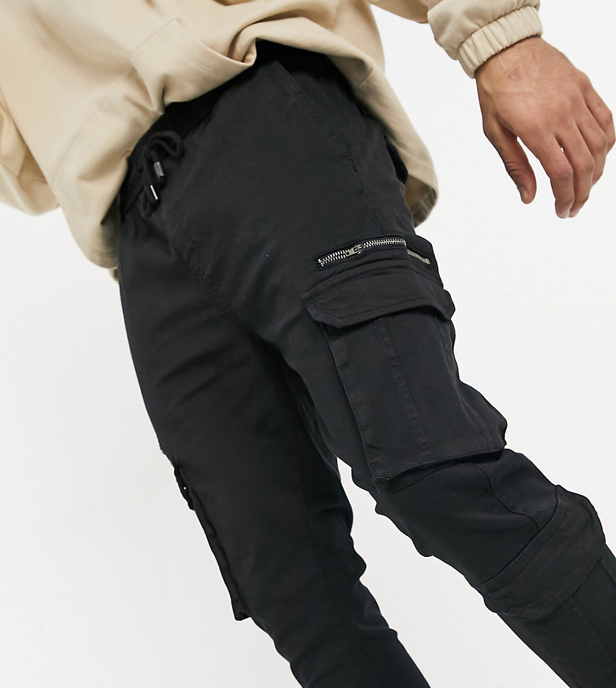 Good For Nothing - Cargo broek met zakken in zwart, exclusief bij ASOS