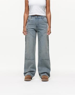 Good For Nothing - Carpenter-Jeans aus Denim in blauer Sand-Waschung