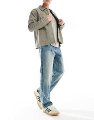 Good For Nothing Good For Nothing carpenter jeans in antique wash-Blue