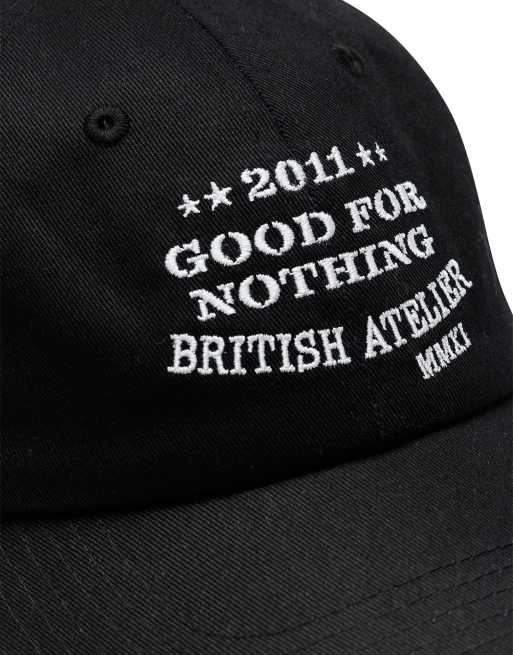 Good For Nothing - Casquette avec logo brodé - Noir, 3 de 3