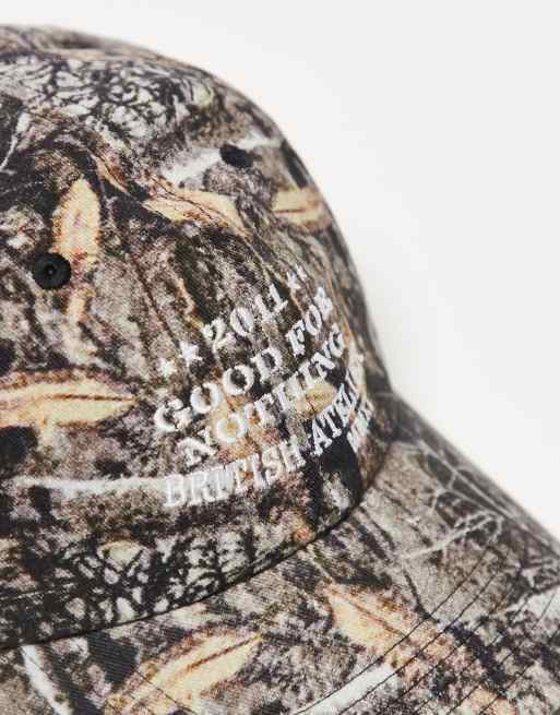 Good For Nothing - Casquette de baseball avec logo estampé - Camouflage authentique, 2 de 3