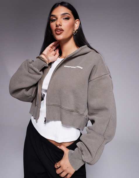 Good For Nothing core hoodie in beige - view 1