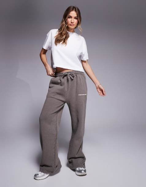 Good For Nothing core wide fit sweatpants in beige - view 1