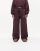 Good For Nothing Core wide fit trackies in burgundy