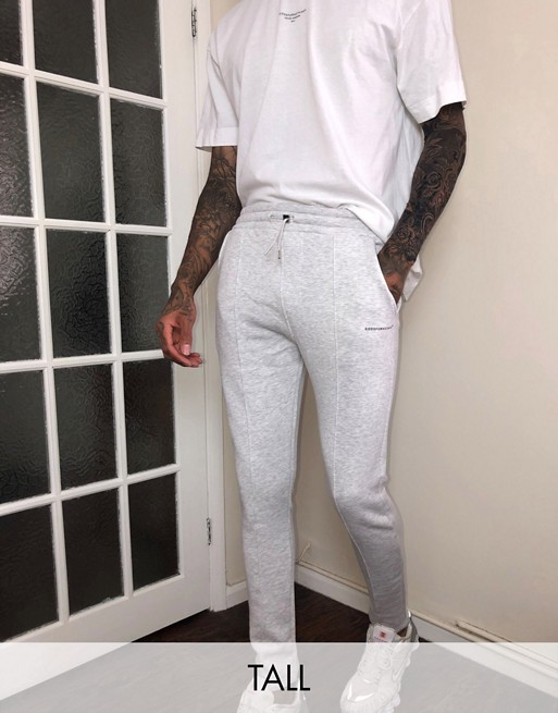 Good For Nothing cropped joggers in grey