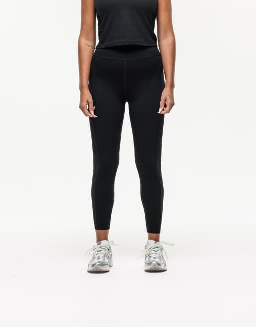 Good For Nothing – Czarne dopasowane legginsy z ozdobnym szwem, 2 z 4