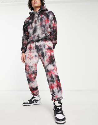 tie dye sweatpant suit