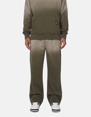 Good For Nothing Gradient baggy joggers in brown