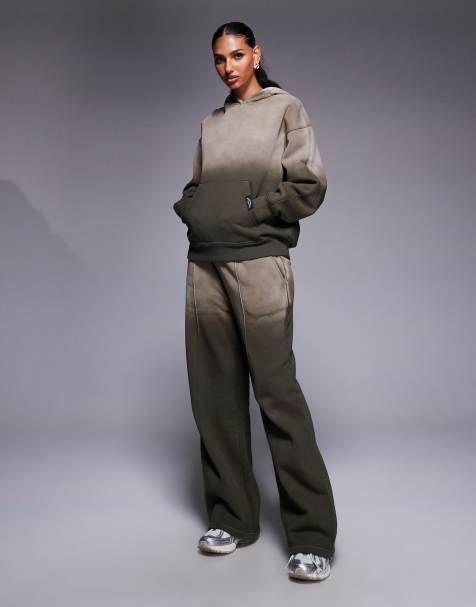 Good For Nothing Gradient baggy joggers in taupe - view 1