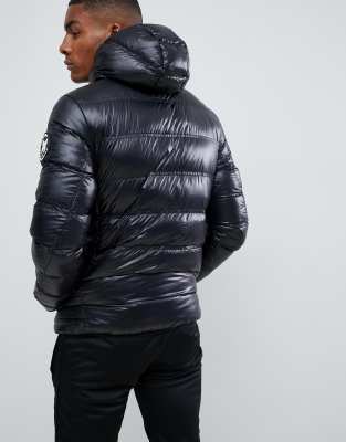 good for nothing hooded puffer jacket