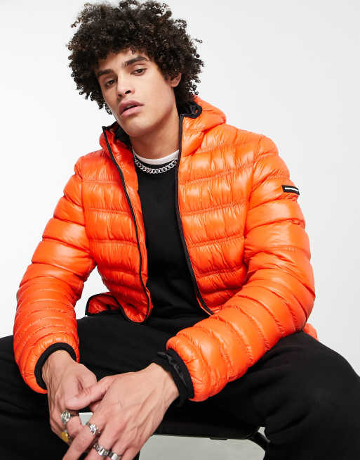 Asos hot sale orange jacket