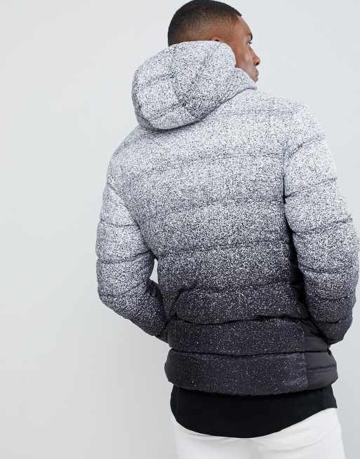 Good for nothing sale speckle fade bubble jacket