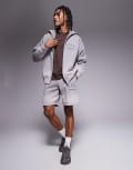 [Good For Nothing] Good For Nothing jersey shorts in grey (part of a set) W36 Grey
