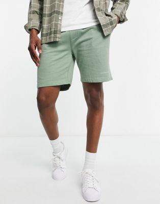 Good For Nothing jersey shorts in sage - ASOS Price Checker