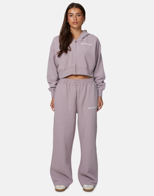 Good For Nothing - Joggers a fondo ampio rosa slavato vintage, 2 di 4