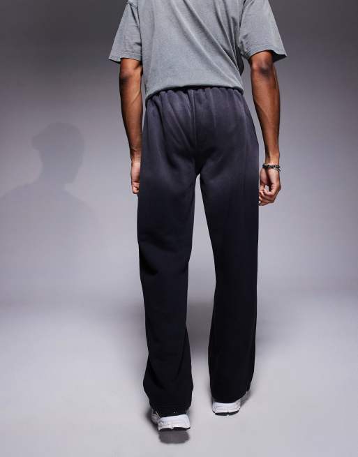 Good For Nothing - Joggers dritti neri con effetto spray, 2 di 5