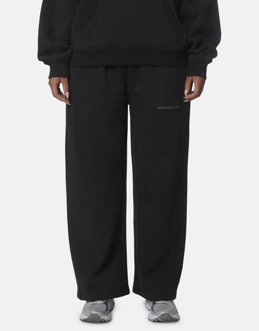 Good For Nothing Oversized cotton fleece crewneck sweatshirt and jogger set, 2 di 3