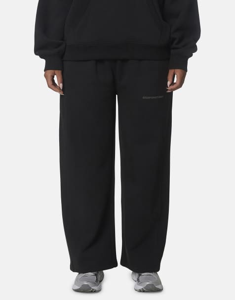 Good For Nothing jogging oversize en molleton de coton noir - view 1