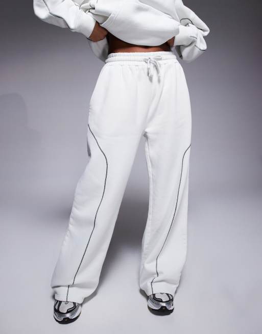 Good For Nothing - Joggingbroek met naaddetail in lichtgrijs, deel van co-ord set, 2 van 5