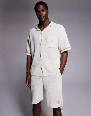 Good For Nothing Knit Shorts In White