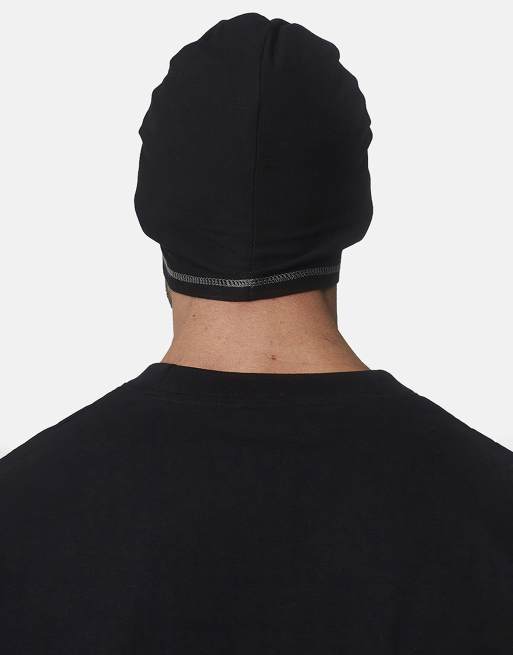 Good For Nothing Knitted active sports skully beanie in black, 2 of 4