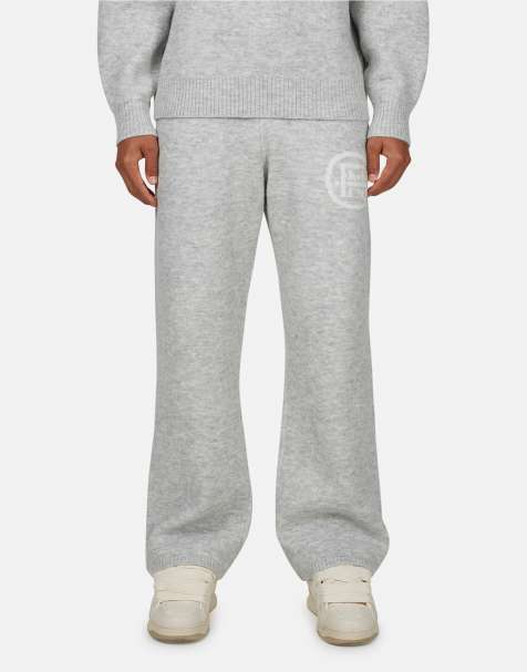 Good For Nothing Knitted joggers in grey - view 1
