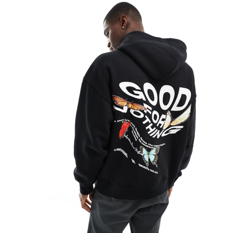 Good for nothing rose hoodie clearance