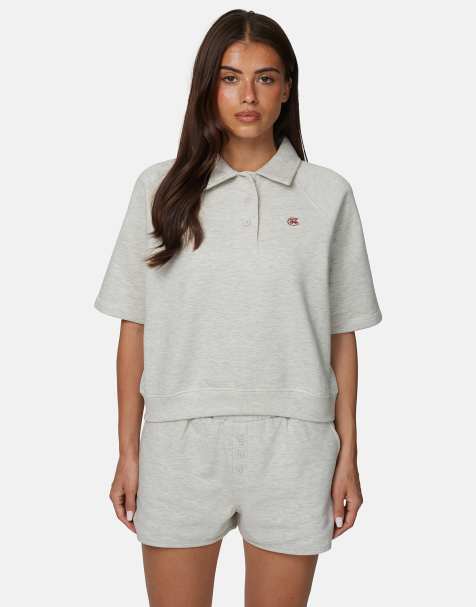 Good For Nothing Monogram collection short sleeve sweatshirt in grey - view 1